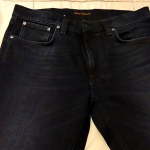 Nudie jeans Dark blue Lean Dean 34*34